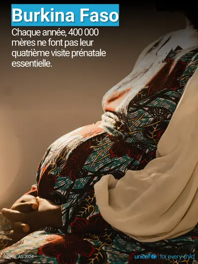 Antenatal care tile for Burkina Faso, Photo · French