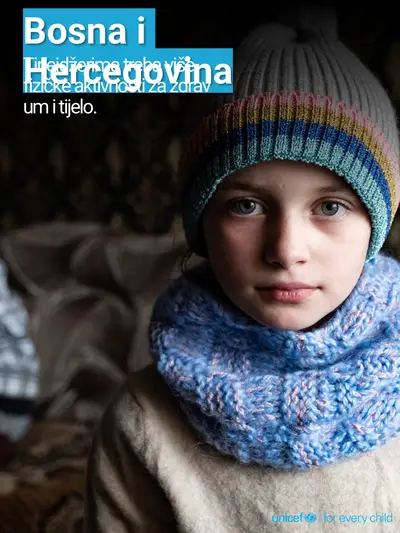 Adolescent physical activity tile for Bosnia and Herzegovina, Photo · Bosnian