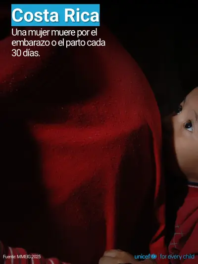 Maternal mortality tile for Costa Rica, Photo · Spanish
