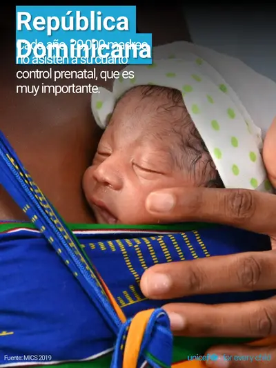 Antenatal care tile for Dominican Republic, Photo · Spanish