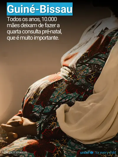 Antenatal care tile for Guinea-Bissau, Photo · Portuguese