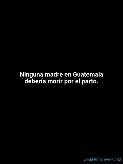 Maternal mortality tile for Guatemala, Text only · Spanish