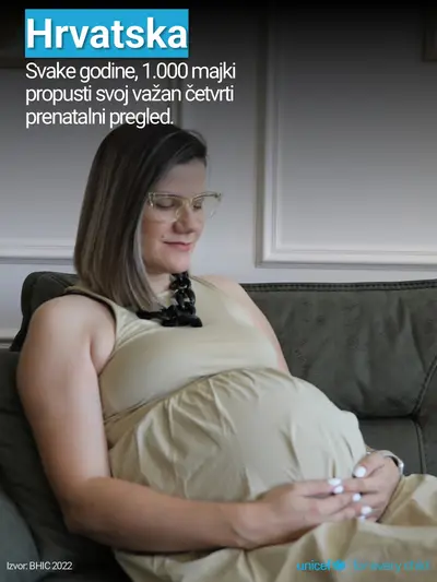 Antenatal care tile for Croatia, Photo · Croatian