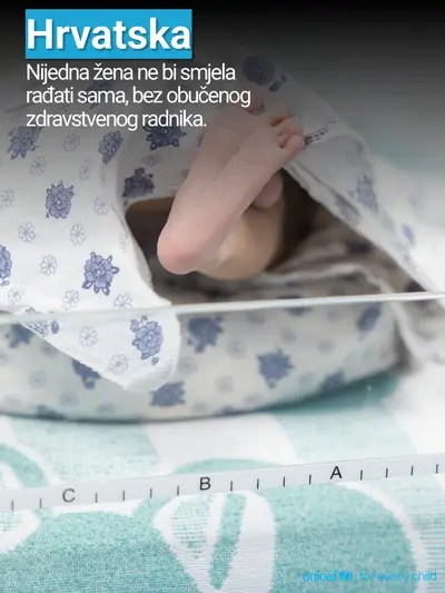 Skilled birth attendance tile for Croatia, Photo · Croatian