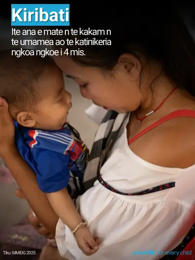 Maternal mortality tile for Kiribati, Photo · Gilbertese