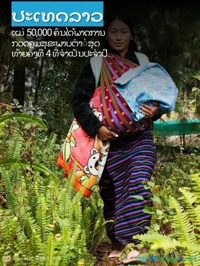 Antenatal care tile for Lao People's Democratic Republic, Photo · Lao