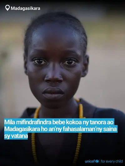 Adolescent physical activity tile for Madagascar, Bold number · Malagasy