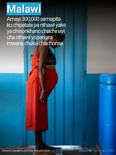 Antenatal care tile for Malawi, Photo · Chichewa