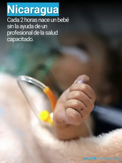 Skilled birth attendance tile for Nicaragua, Photo · Spanish