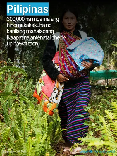 Antenatal care tile for Philippines, Photo · Filipino
