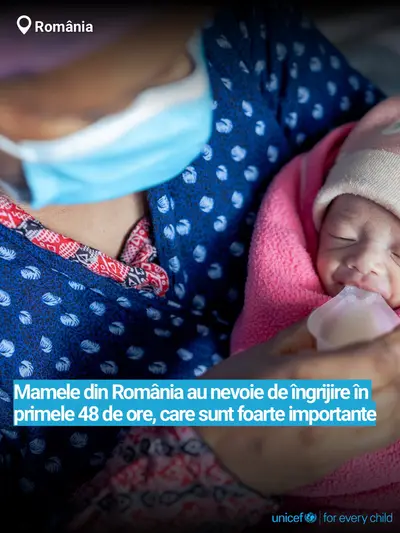 Postnatal care tile for Romania, Bold number · Romanian