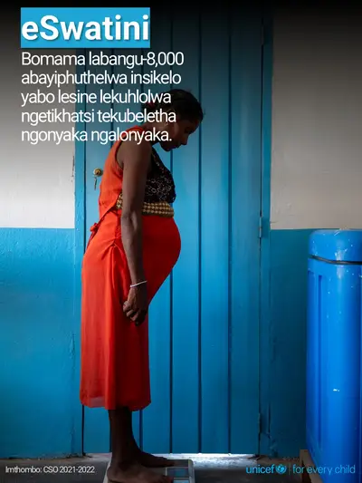 Antenatal care tile for Eswatini, Photo · SiSwati