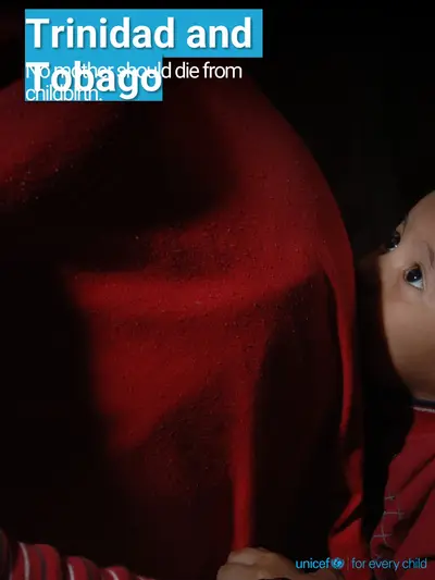 Maternal mortality tile for Trinidad and Tobago, Photo · English