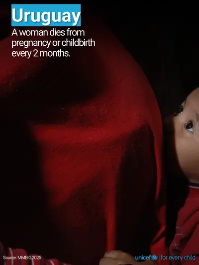 Maternal mortality tile for Uruguay, Photo · English