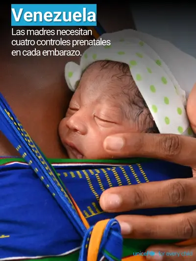 Antenatal care tile for Venezuela (Bolivarian Republic of), Photo · Spanish