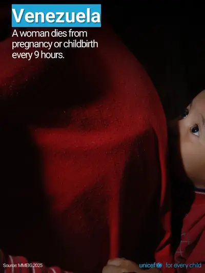 Maternal mortality tile for Venezuela (Bolivarian Republic of), Photo · English