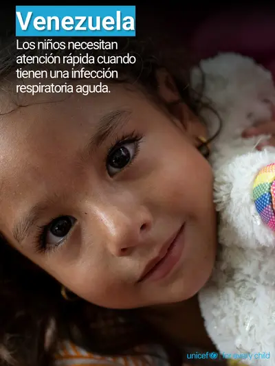 Childhood pneumonia tile for Venezuela (Bolivarian Republic of), Photo · Spanish