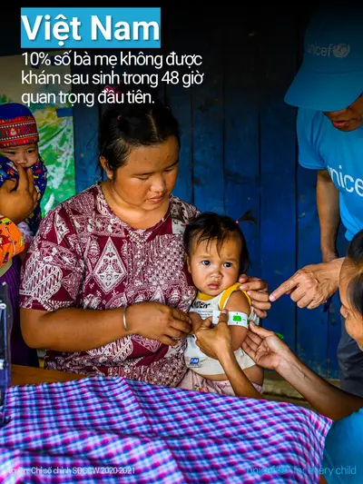 Postnatal care tile for Viet Nam, Photo · Vietnamese